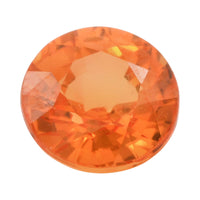 AAAA Sunset Sapphire (Rnd 5 mm) 0.60 ctw