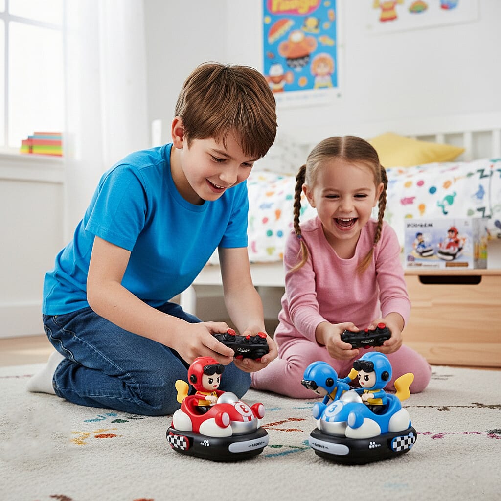 Closeout Dodgem Ejection Bumper Cars - Multi Color