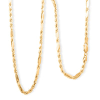 10K Yellow Gold 3mm Milano Chain Necklace 18 Inches 4.7 Grams
