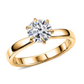 14K Yellow Gold Luxuriant Lab Grown Diamond (VS) Ring (Size 6.0) 1.15 ctw - Sticky add to cart bar