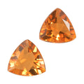 0.32 ctw Trillion Cut Fire Opal Loose Gemstones (Set Of 2) (4 mm) - Sticky add to cart bar
