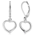 EverTrue Moissanite Earrings in Platinum Bond - Sticky add to cart bar