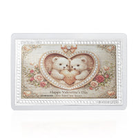 999 Fine Silver You Have my Heart Emboss Sheet 1g