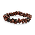 Peanut Bracieted Jasper Stretch Bracelet 111.85 ctw - Sticky add to cart bar