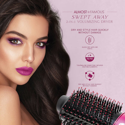 Almost Famous- 2-in-1 Volumizing Dryer (Deep Blue)