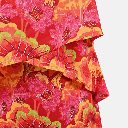 TAMSY Green Leaf Mother's Day Dress - S