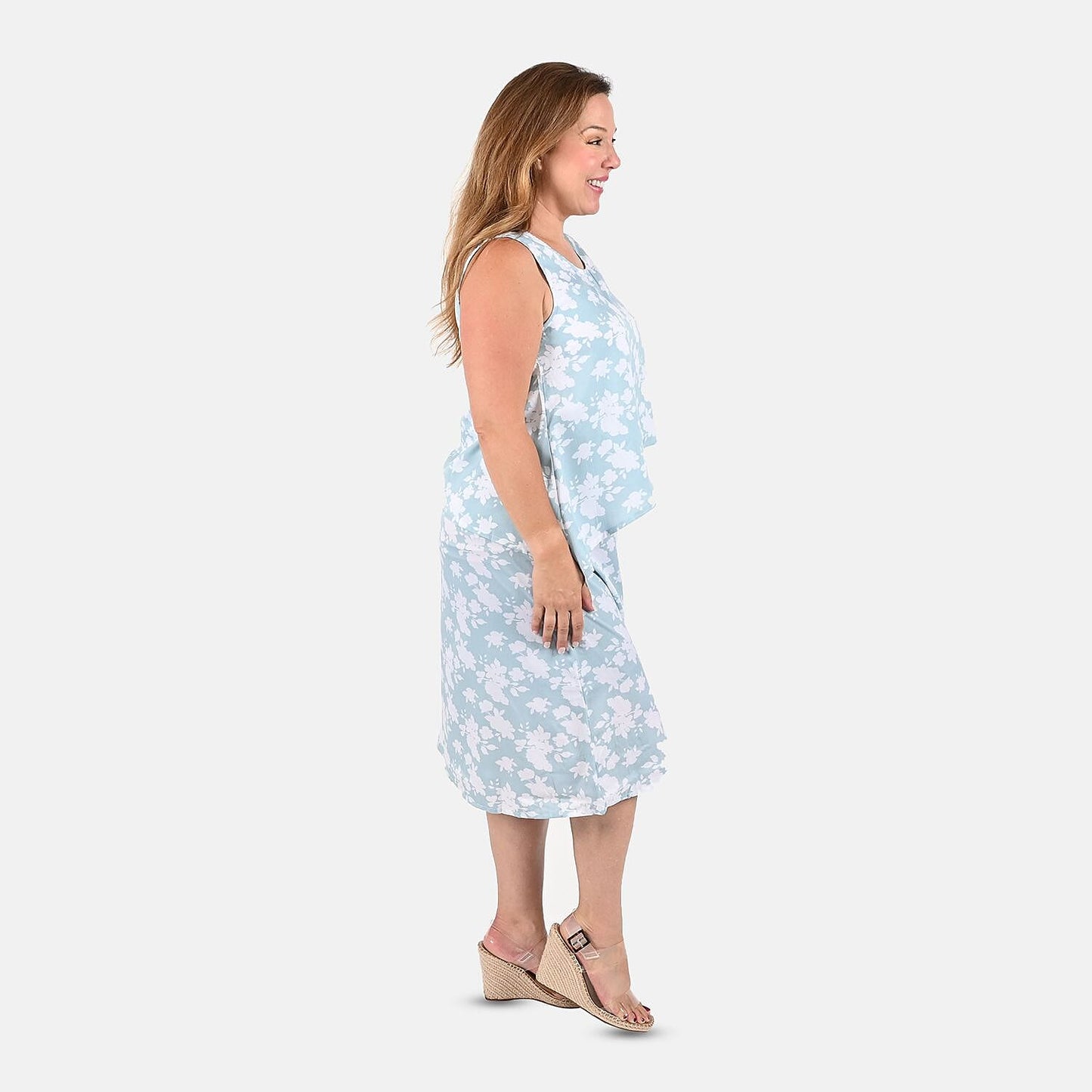 TAMSY Green Leaf Mother's Day Dress - S