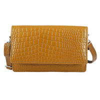 "Croco Embossed Genuine Leather Mobile Phone Wallet Size: 7.4(L)x1(W)x4.5(H) Inches Color: Turquoise"