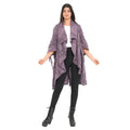 TAMSY Gold 100% Cotton Double Layer Jacquard Waterfall Front Cardigan - One Size Missy (35"x24") - Sticky add to cart bar