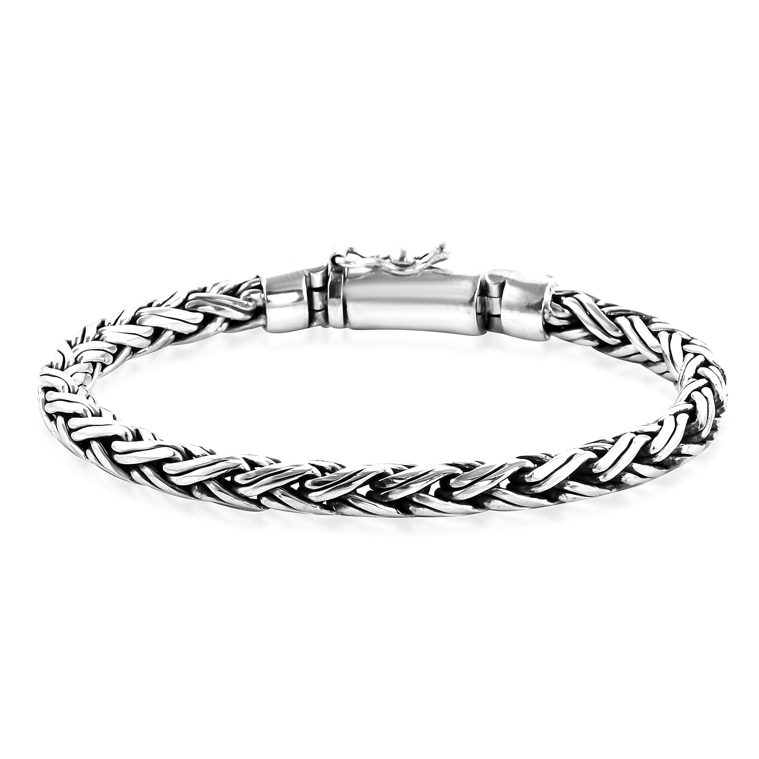 BALI LEGACY Sterling Silver Padian Chain Bracelet (7.50 In) 50 Grams