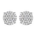 10K White Gold Luxuriant Lab Grown Diamond G-H, SI Stud Earrings 0.33 ctw - Sticky add to cart bar